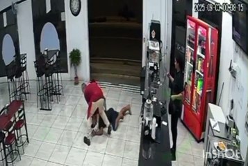 Como karateca: Mujer redujo a ladrón que la quiso asaltar en un restaurante