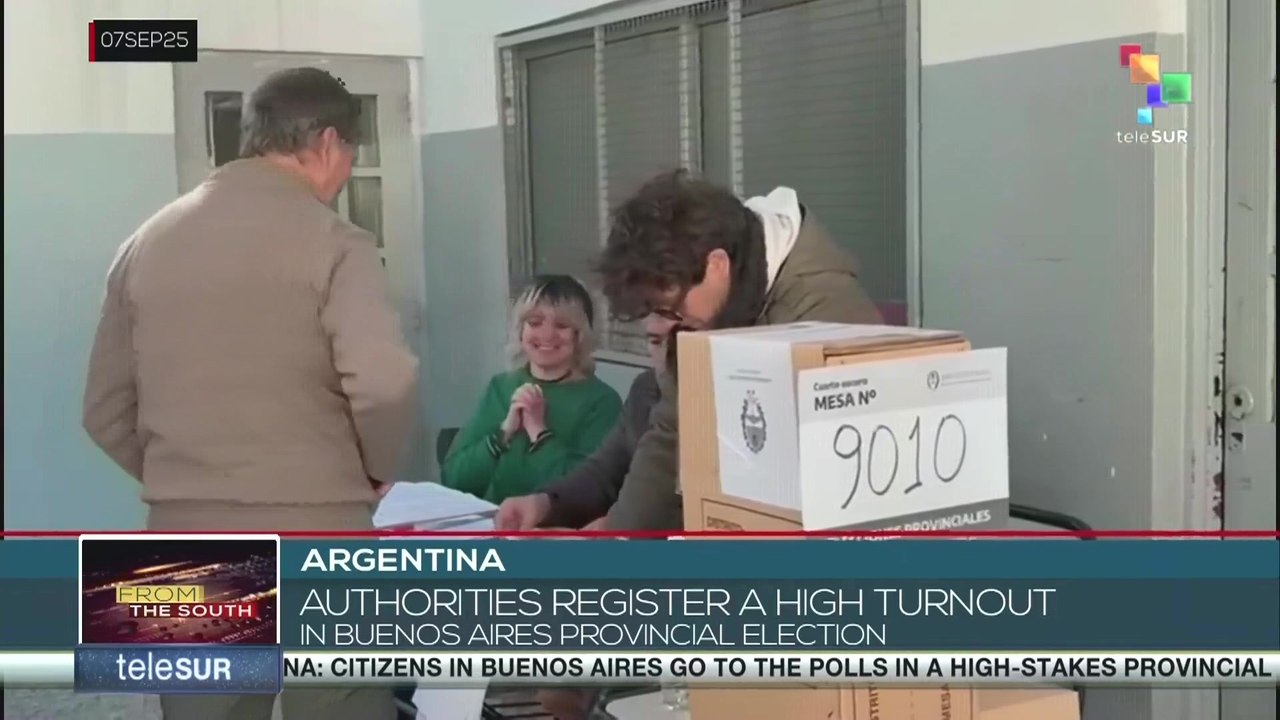 Argentina authorities register a high turnout in Buenos Aires provincial election