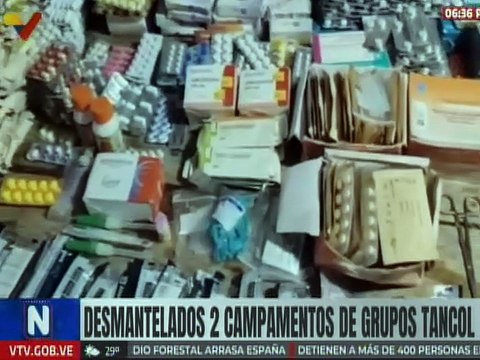 Amazonas | Operación Escudo Bolivariano desarticuló dos campamentos clandestinos del grupo Tancol