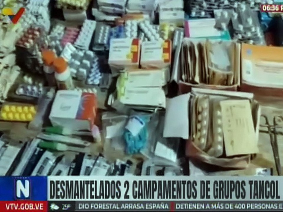 Amazonas | Operación Escudo Bolivariano desarticuló dos campamentos clandestinos del grupo Tancol