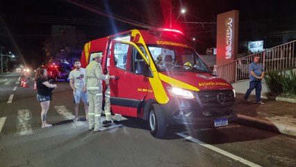 Corpo de Bombeiros detalhe gravidade das vítimas após colisão na Rua Maranhão em Cascavel