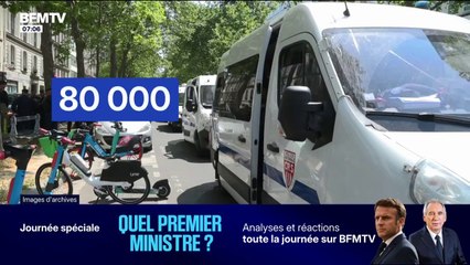 "80.000 gendarmes et policiers" seront mobilisés pour le 10 septembre