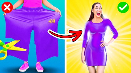 DIY FASHION HACKS 👗✨ Save Time & Money with These Tricks by 123 GO! Planet