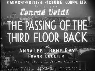 Passing of the Third Floor Back (1935) Conrad Veidt, Rene Ray, Frank Cellier