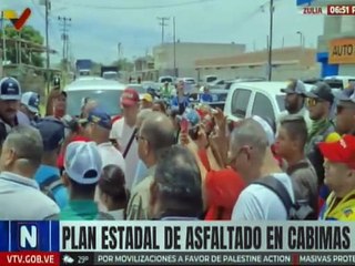 Zulia | Plan de asfaltado de Cabimas responde a la necesidad de bienestar de los habitantes