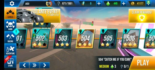 Stunt Car Extreme Level 504 "CATCH ME IF YOU CAN!"