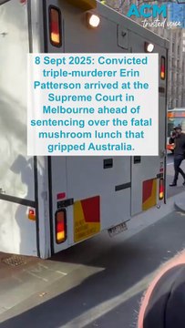 Mushroom cook Erin Patterson returns to Melbourne for sentencing