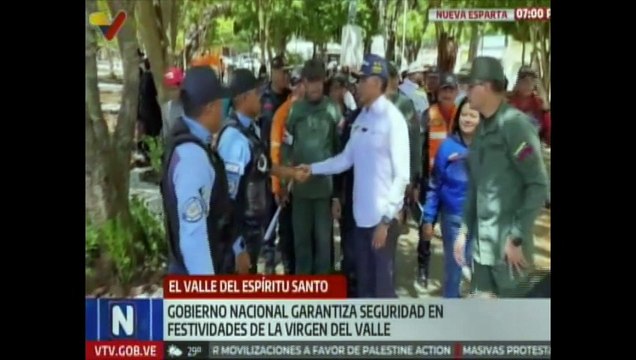 Alrededor de 4 mil servidores públicos garantizan la seguridad en festividades de la Virgen del Valle