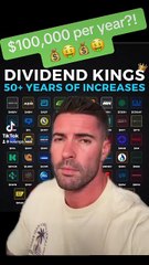 $100,000 passive income from dividends (I’d start HERE) 📈💰👑
