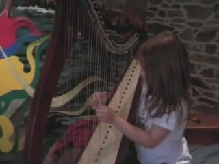 Loreena et sa harpe