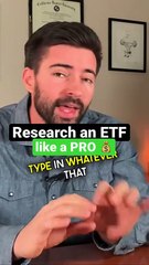 Pro Tip to Find the BEST ETF (Finance Professor Explains)