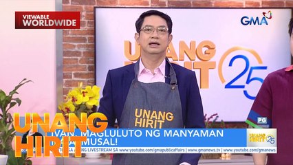 Ivan Mayrina, nagluto ng almusal para sa UH barkada! | Unang Hirit