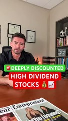 TOP 4 DEEPLY DISCOUNTED high dividend stocks for 2024 💰🚨