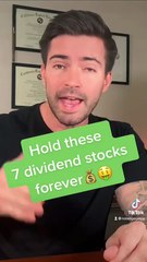 TOP 7 DIVIDEND STOCKS BUY AND HOLD FOREVER 📈💰👀