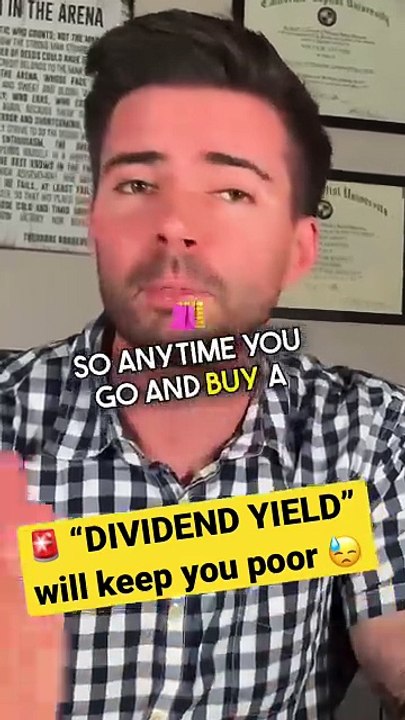 Understand Dividend Yield to get VERY RICH