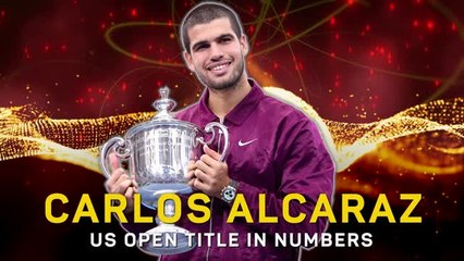 Carlos Alcaraz – US Open Title in Numbers