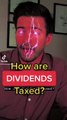 🚨💰HOW ARE DIVIDENDS TAXED- (in 50sec.)