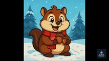 Chipmunk’s Winter Nuts Song | North Dakota Fairytales