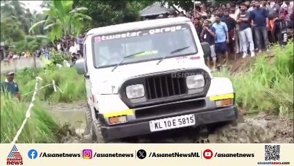 റൈഡര്‍ മൂഡില്‍ ആര്യാടന്‍ ഷൗക്കത്ത്; ആവേശമായി കരുളായി വണ്ടിപ്പൂട്ട് മത്സരം