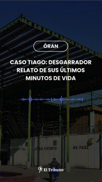 DESGARRADOR RELATO DE LA MUERTE DE TIAGO: FAMILIARES Y TESTIGOS DETALLAN SU CALVARIO