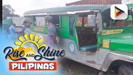 Tatlong jeep nasita sa ikinasang roadworthiness inspection ng DOTr-SAICT sa Santa Maria, Bulacan | Bernard Ferrer