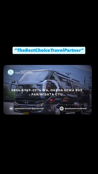 0856-5949-0974 WA, Harga Sewa Bus Pariwisata CTU Sukabumi
