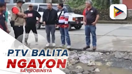 Putik at mga bato, dahilan sa paulit-ulit na pagbaha sa Halsema Highway sa KM4 La Trinidad, Benguet