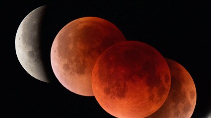 3년 만의 개기월식...고흥에서 본 '붉은 달' [앵커리포트] / YTN