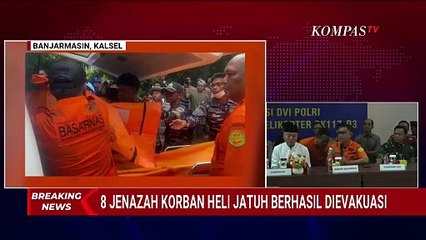 Black Box Helikopter yang Jatuh di Kalsel Ditemukan, BASARNAS: Masih Menempel di Badan Helikopter