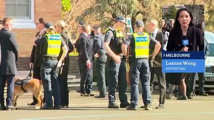 Second police officer killed in Victorian shooting laid to rest in Melbourne