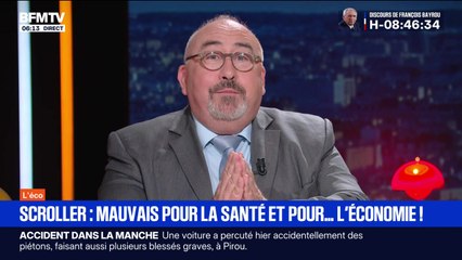 BFM Conso : Scroller, mauvais pour la santé et pour... l'économie ! - 08/09