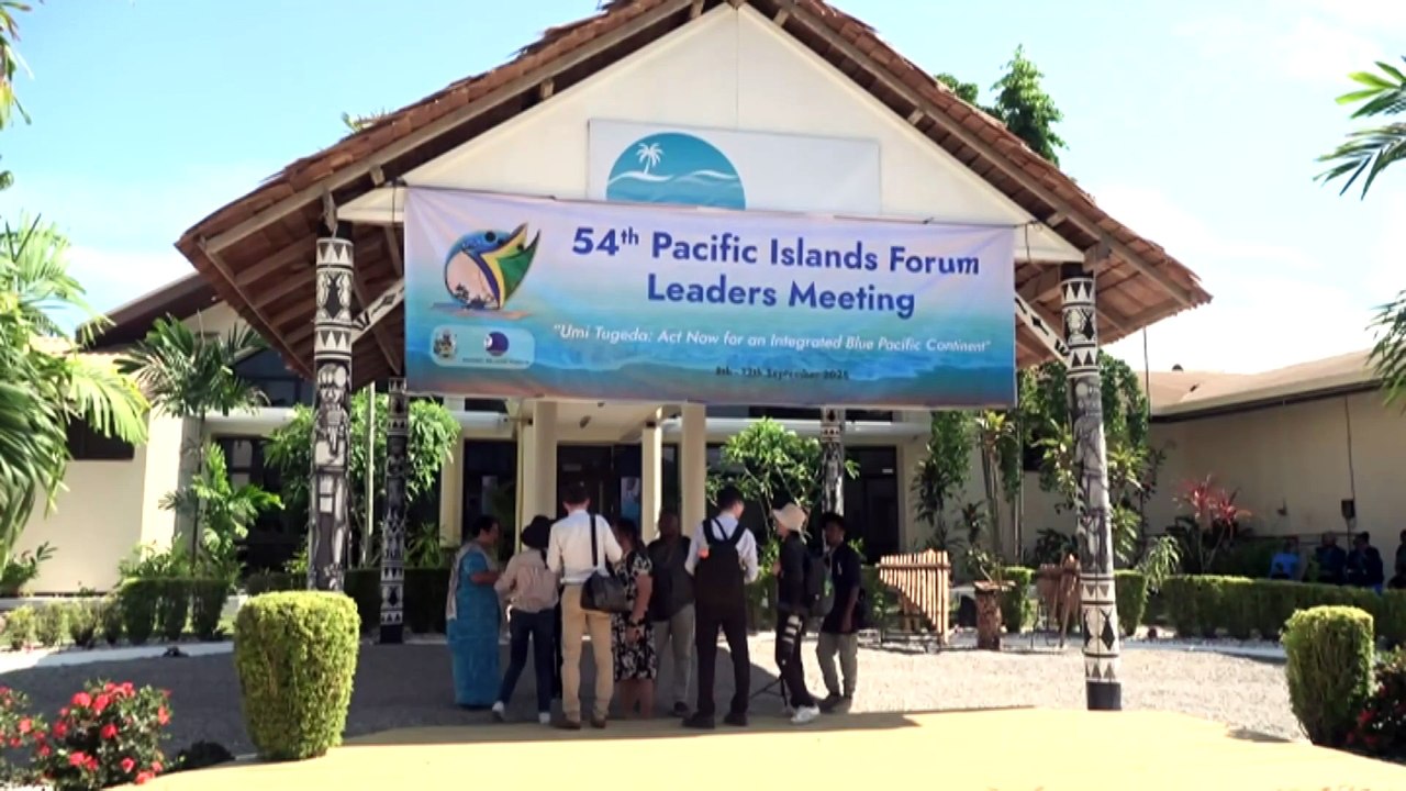 Security and climate change high on agenda for start of Pacific Islands Forum