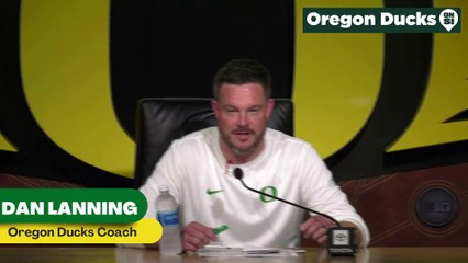 Oregon Ducks Coach Dan Lanning discusses that the Ducks "team is the secret sauce"