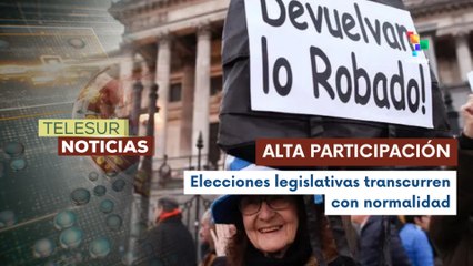En Argentina, bonaerenses eligen autoridades tras denuncias de corrupción