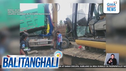 Magkapatid na mekaniko, patay matapos magbagsakan ng bucket ng backhoe | Balitanghali