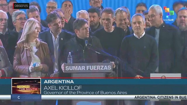 Argentina: Fuerza Patria leads by 13.08% over liberty advances in Buenos Aires legislative elections