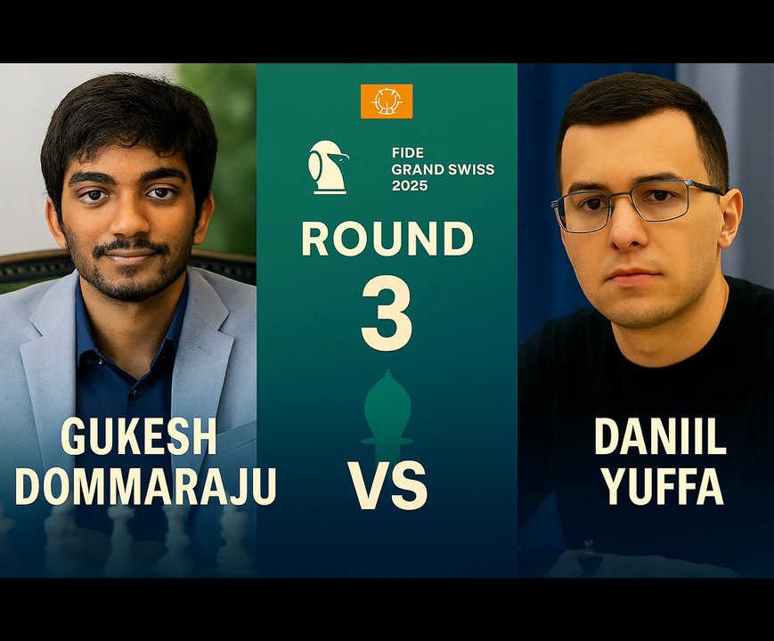 Queen’s Gambit Crushed! | Gukesh vs Yuffa | Round 3 Highlights | Grand Swiss 2025