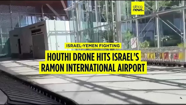 Yemen’s Houthi rebels launch drone attack, hitting Israel's Ramon International Airport