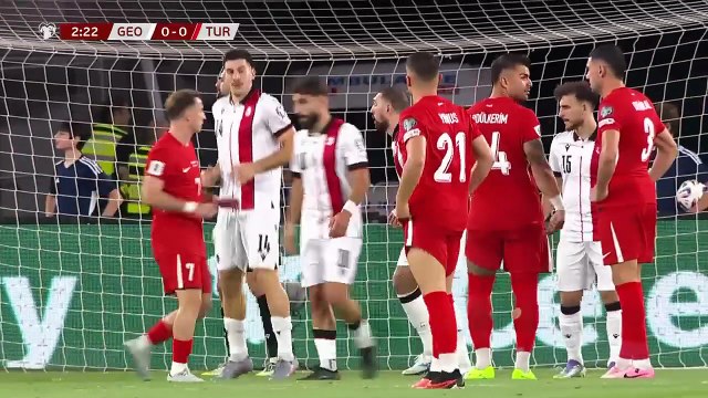 Gürcistan - Türkiye (2-3) Maç Özeti _ FIFA Dünya Kupası Elemeleri