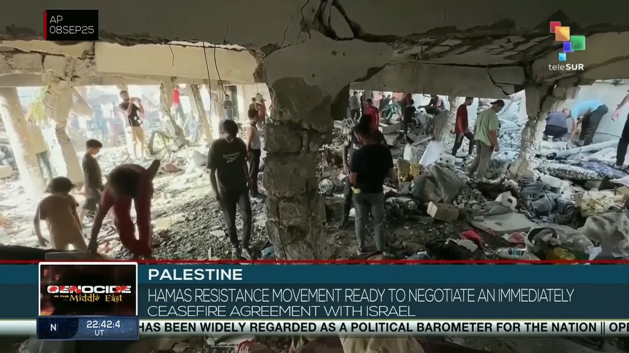 Palestine: Hamas resistance movement ready to negotiate an immediate ceasefire agreement with Israel