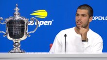 US Open 2025 - Carlos Alcaraz, titré et numéro 1 : "Je ne dirais pas que Sinner est prévisible mais je le connais"