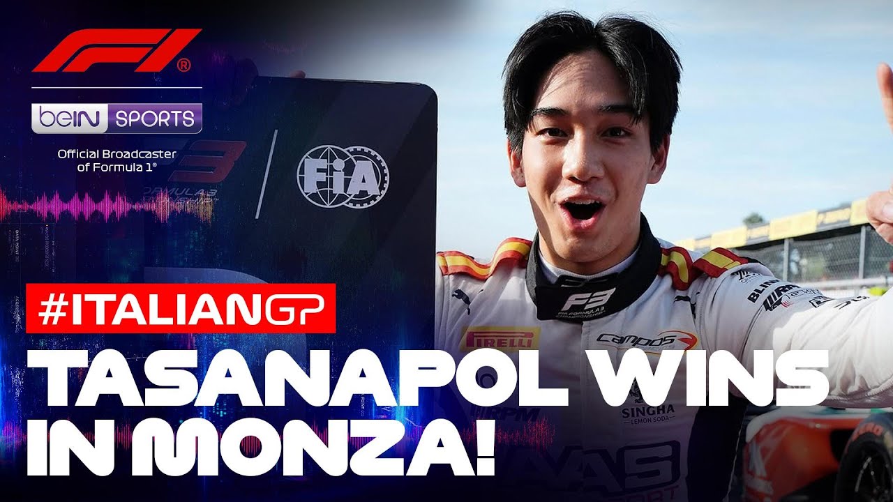 Tasanapol Inthraphuvasak wins in Monza, secures Campos Racing's first F3 title! | Formula 3 2025