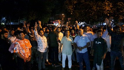 ईद के जुलूस में भगवा ध्वज पर इस्लाम जिंदाबाद लिखकर लहराने पर बवाल, सकल हिंदू समाज ने जताया विरोध