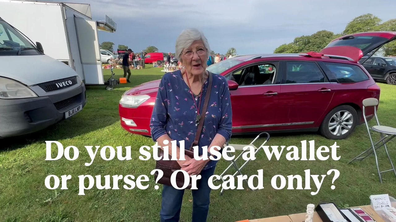Contactless or cash? Do you still use a wallet or purse or just a card or phone?