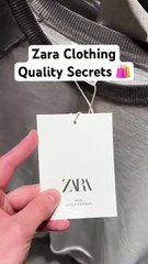Zara Quality Secrets