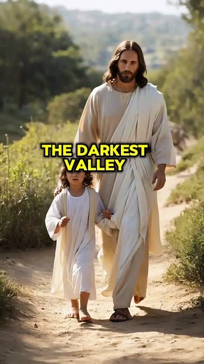 [4] Even though I walk through the darkest valley, I will fear no evil, for you are with me; your rod and your staff, they comfort me. Psalms 23:4 NIV