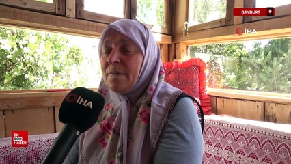 Bayburt'ta 44 yıldır kiracısı olduğu eve gözü gibi bakıyor