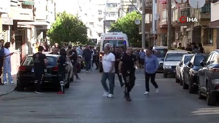 İzmir'de polise silahlı saldırı. Olay yerinden ilk görüntüler geldi