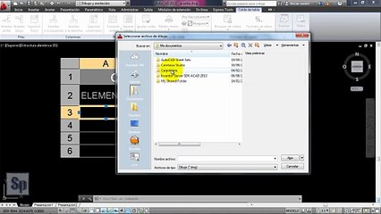 Autocad - Insertar bloques en tablas de Autocad. Tutorial en español HD