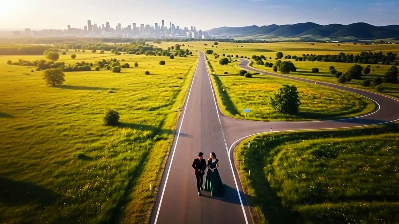 ✨ Saath Chalne Ka  Cinematic Love Story Journey  Emotional Romantic Video